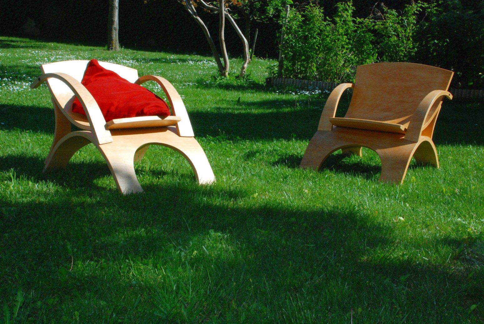 Sillas de terraza de madera modernas Sillas de terraza de madera modernas